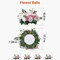 Edge Collections - Elegant Faux Flower Balls for Centerpieces - 1 Piece